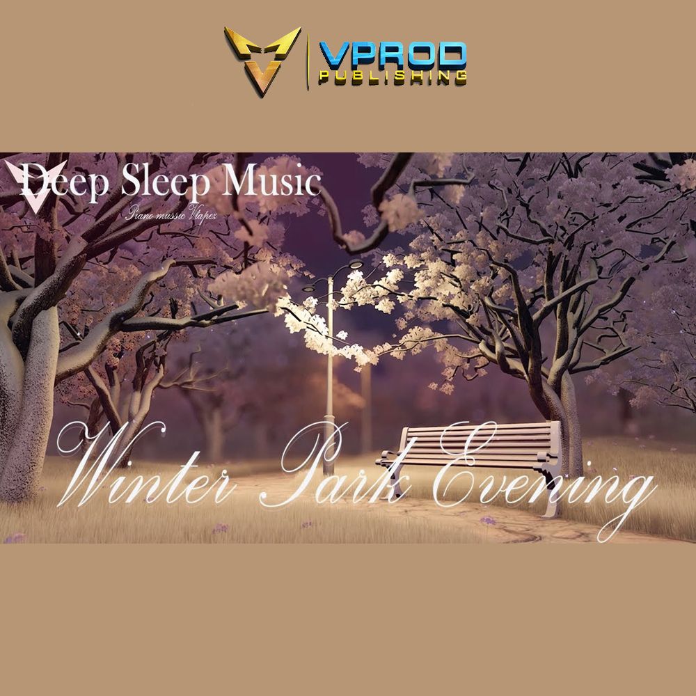 "Winter Park Evening" Relaxing Winter Music Focus Deep Sleep, Piano Music Calming, Stress Relief