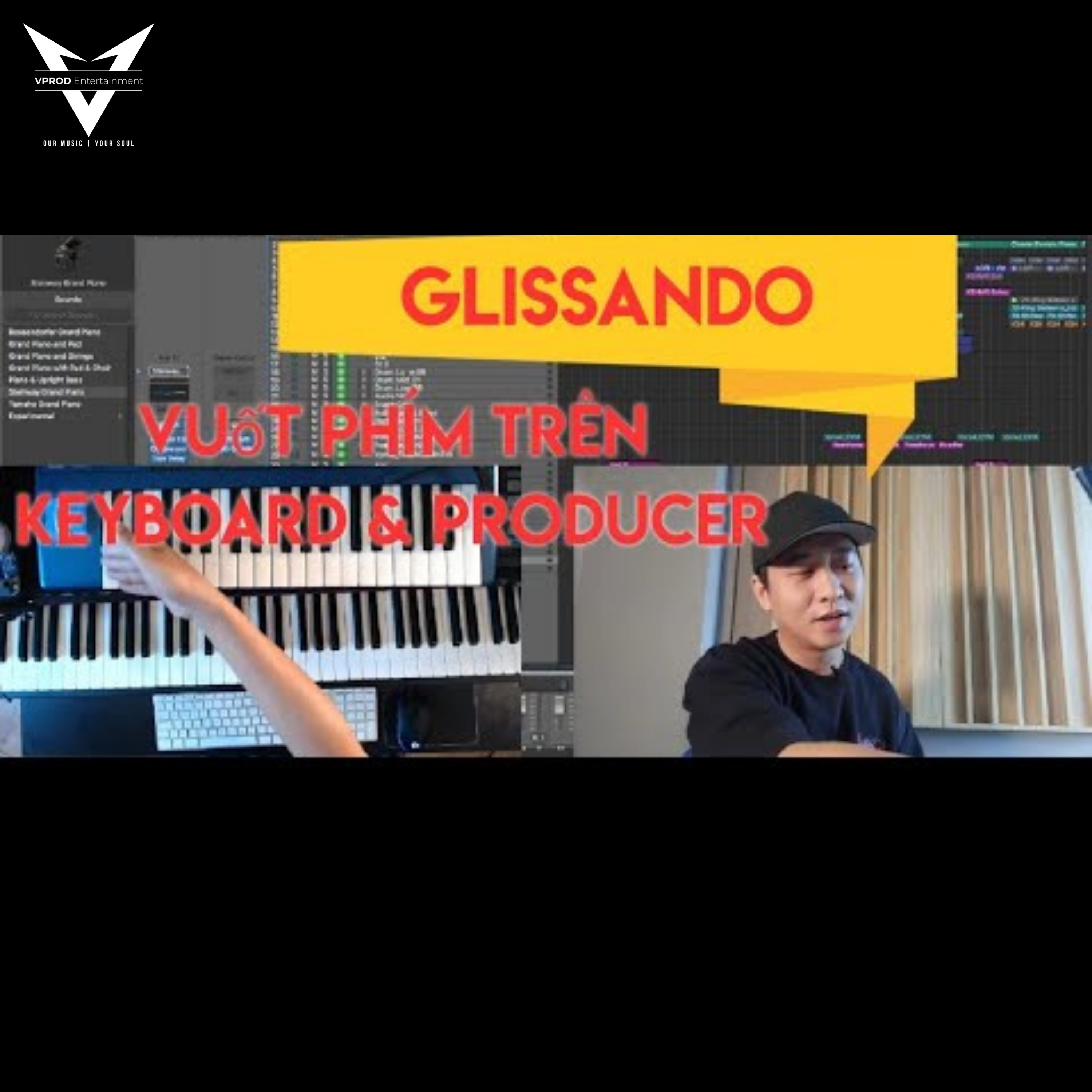 Hướng Dẫn Kỹ Thuật Glissando - Vuốt Phím Trên Keyboard