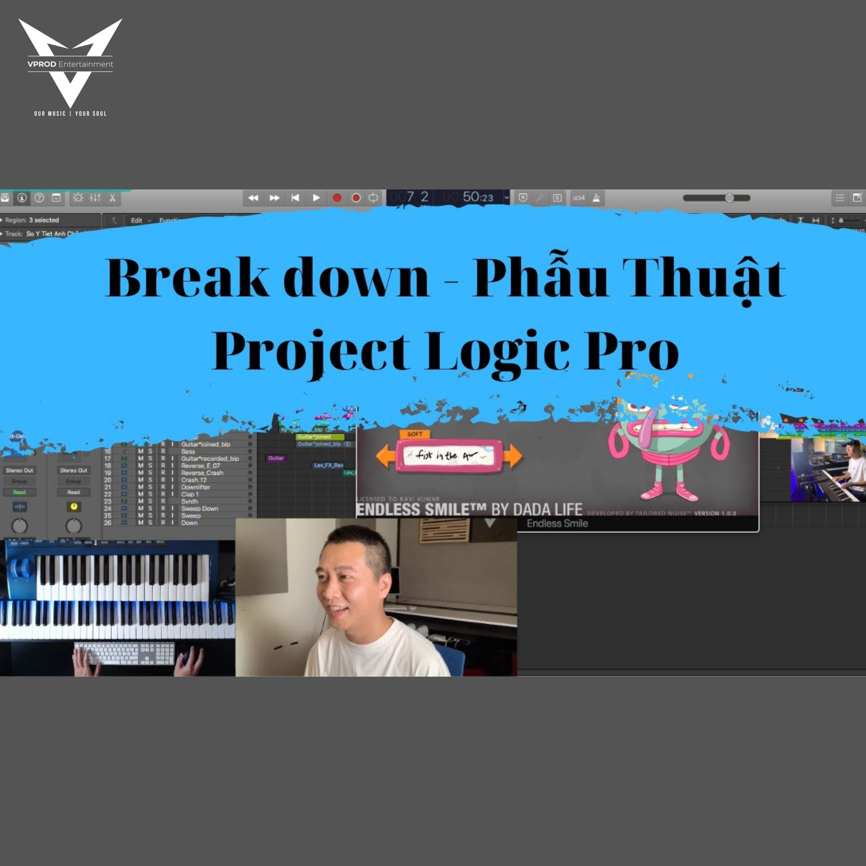 Reaction Project Logic Pro - SoYTiet