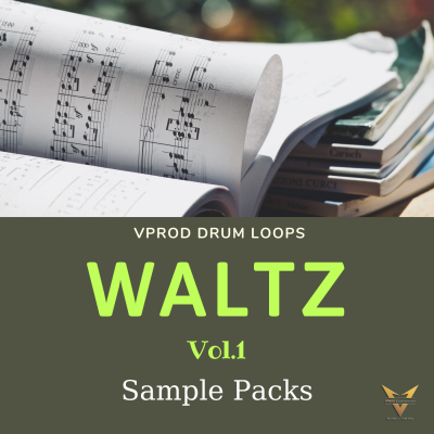 Waltz - 3/4  Vol.1  Bundles - Drum Loops Sample Pack